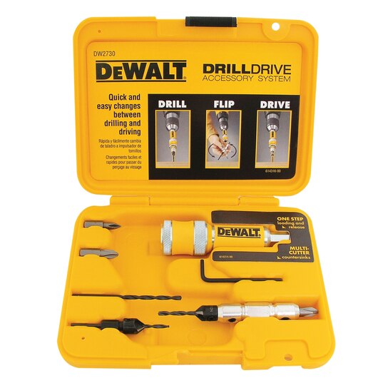 DEWALT Driver/Drill Bit Set, Quick Change, 8-Piece