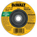 DEWALT 4-Inch By 1/8-Inch By 5/8-Inch Concrete/Masonry Cutting Wheel , Black