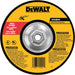DEWALT 9-Inch By 1/4-Inch By 5/8-Inch-11 High Performance Fast Metal Grinding Wheel