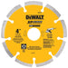 DEWALT 4-Inch Tuck Point Diamond Saw Blade With 5/8-Inch Or 7/8-Inch Arbor