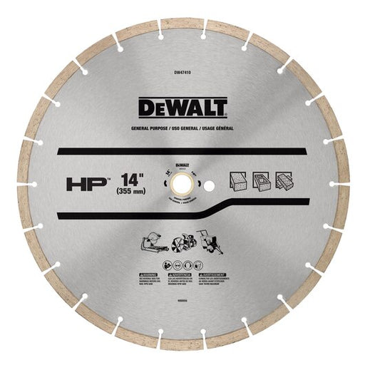 DEWALT HP General Purpose Segmented Diamond Blade