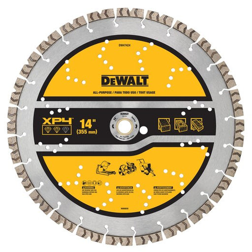 DEWALT Diamond Saw Blade, Concrete And Masonry Blade, Segmented, 9-Inch