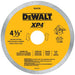 DEWALT 4" x .060" Porcelain Tile Blade Wet/Dry