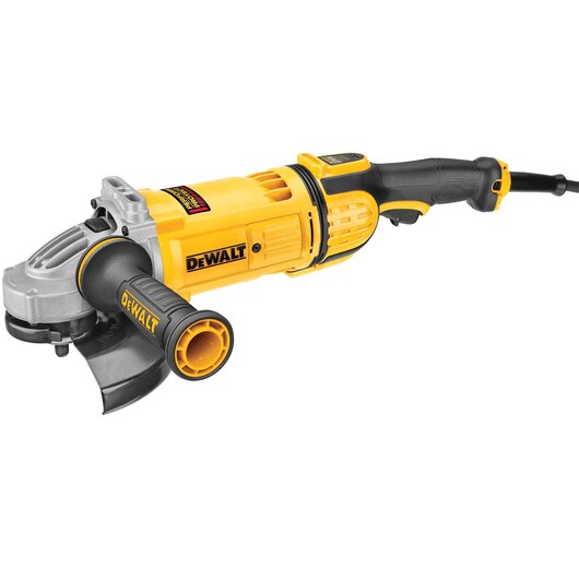DEWALT 7 in. 4.9 HP Angle Grinder with No Lock-On