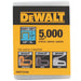 DEWALT 13mm/1/2" Heavy Duty Stapes - 5000Pk