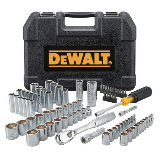 DEWALT Mechanics Tool Set, 84-Piece