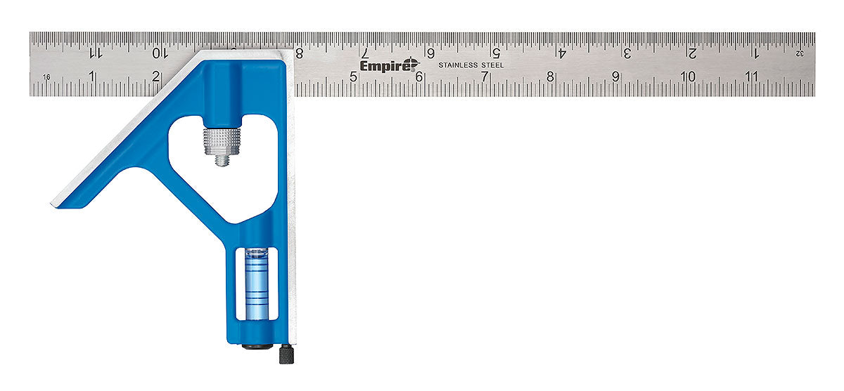 EMPIRE 12" TRUE BLUE® Combination Square