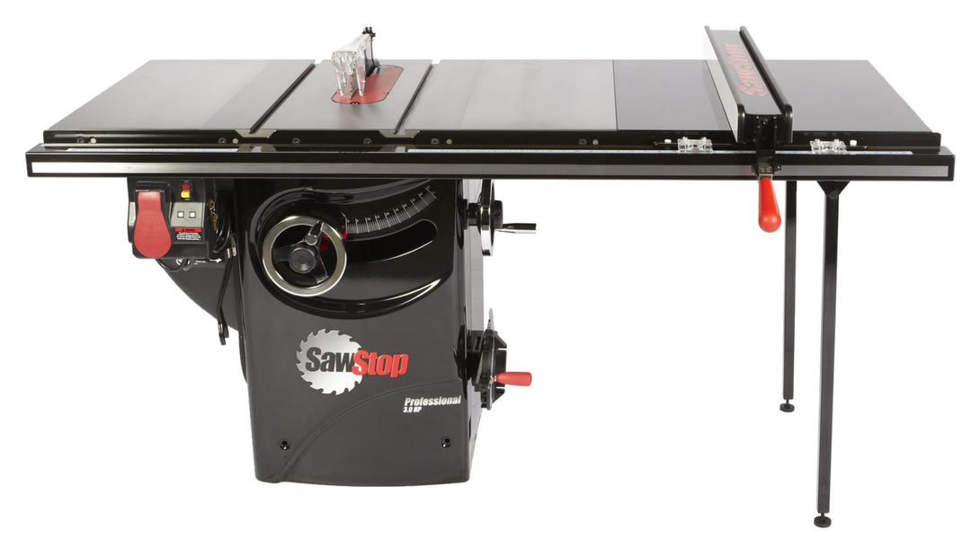 SAWSTOP Professional Cabinet Saw PCS™ 3HP 230V 60Hz 36" Professional T-Glide Fence System