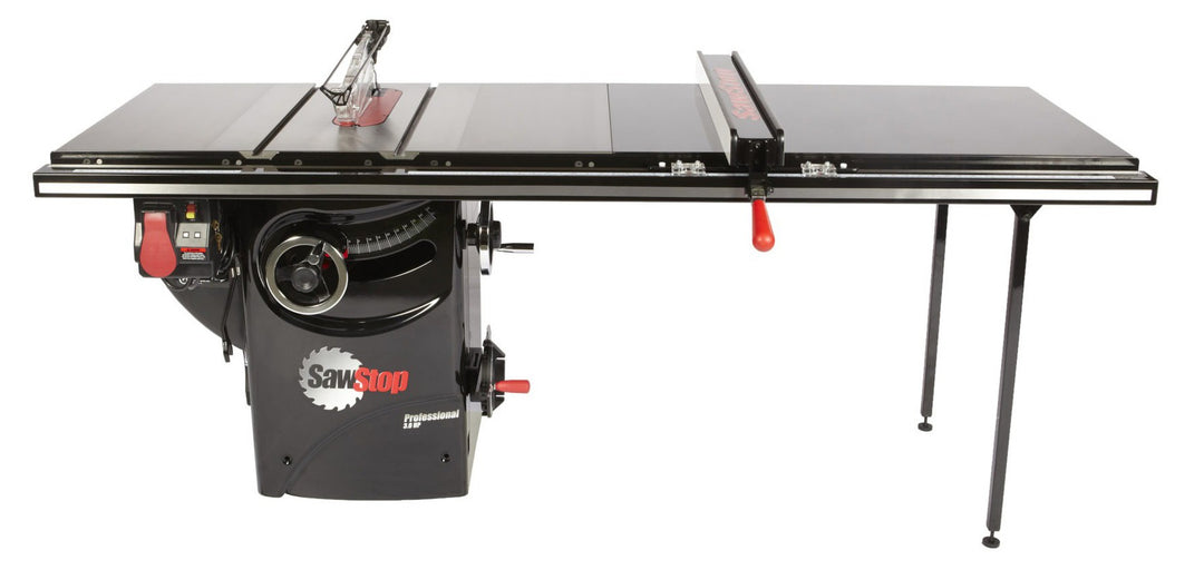 SAWSTOP Professional Cabinet Saw PCS™ 3HP 230V 60Hz 52" Professional T-Glide Fence System