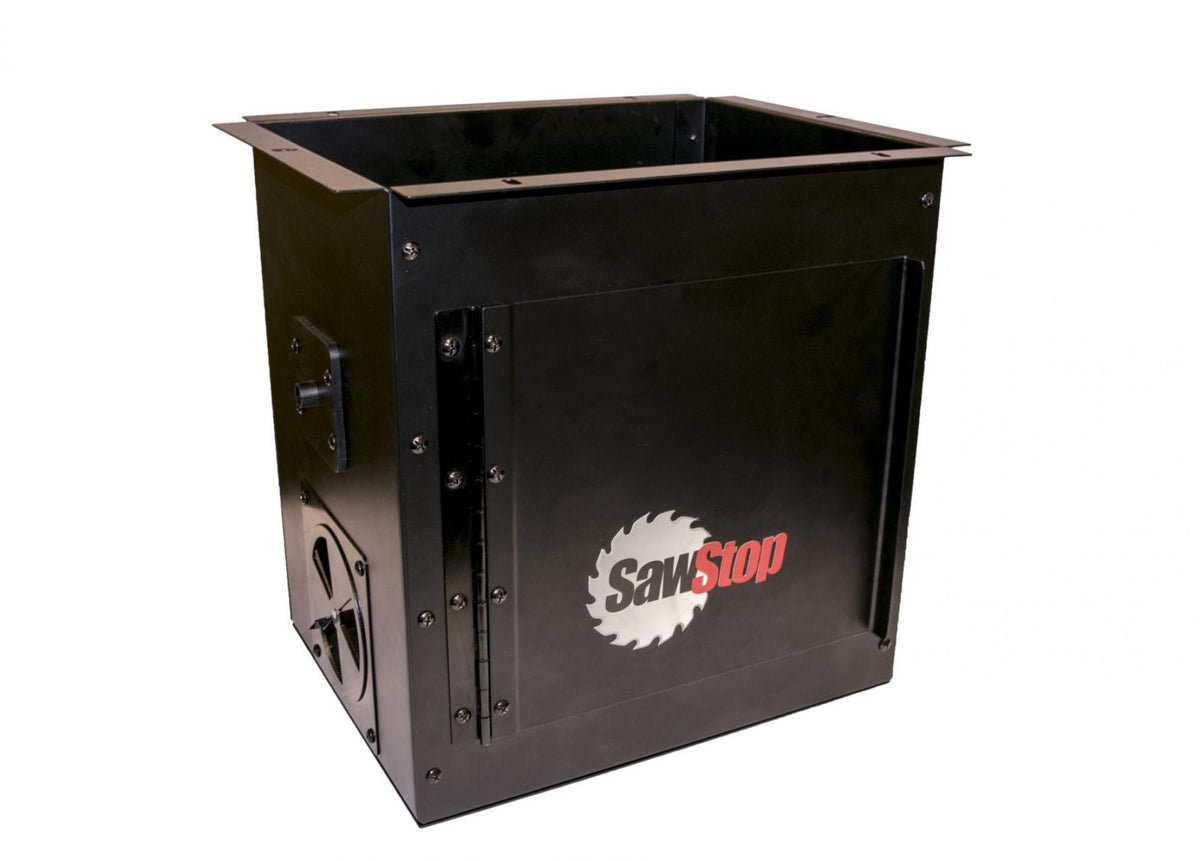 SAWSTOP Downdraft Dust Collection Box For Router Tables — The Power ...