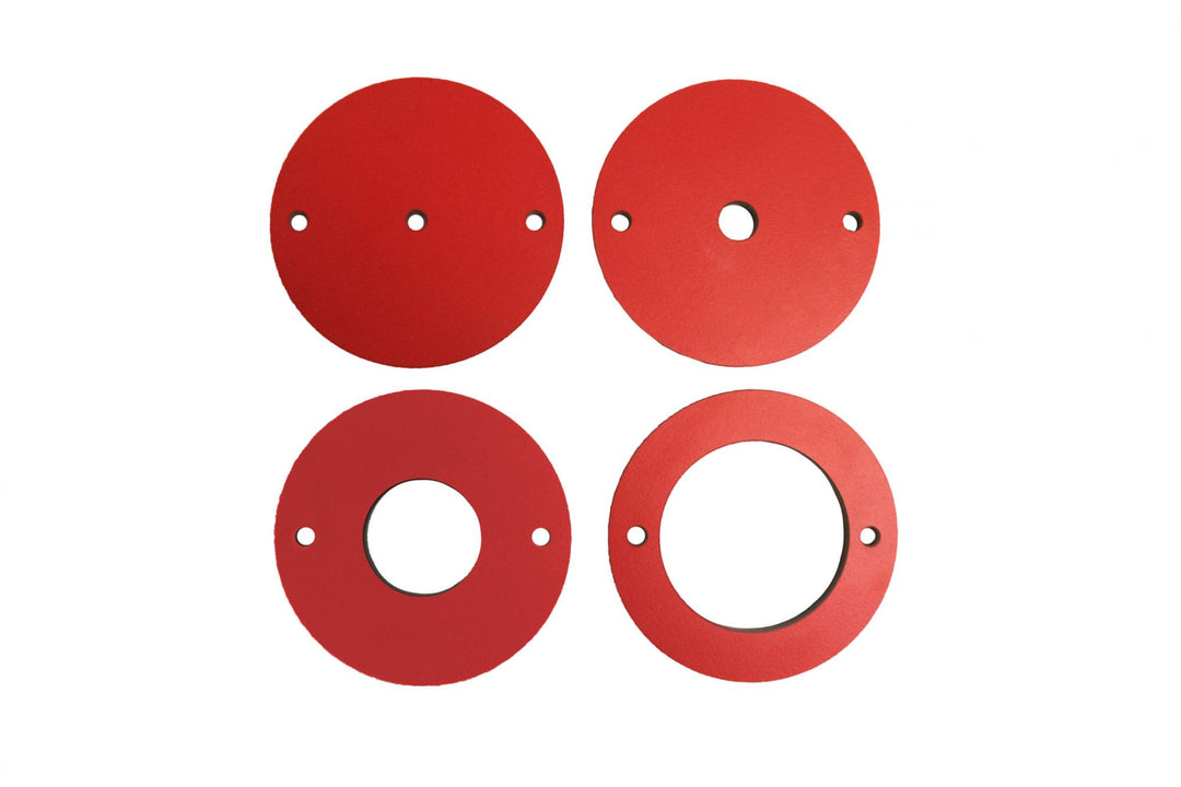 SAWSTOP 4 PC. Phenolic Insert Ring Set For Router Lift