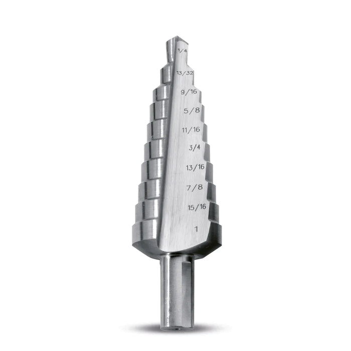 EVOLUTION 1/4" - 1" Straight Flute Step Drill