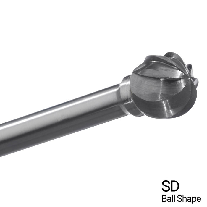 CHAMPION SD3NF Single Flute Carbide Bur