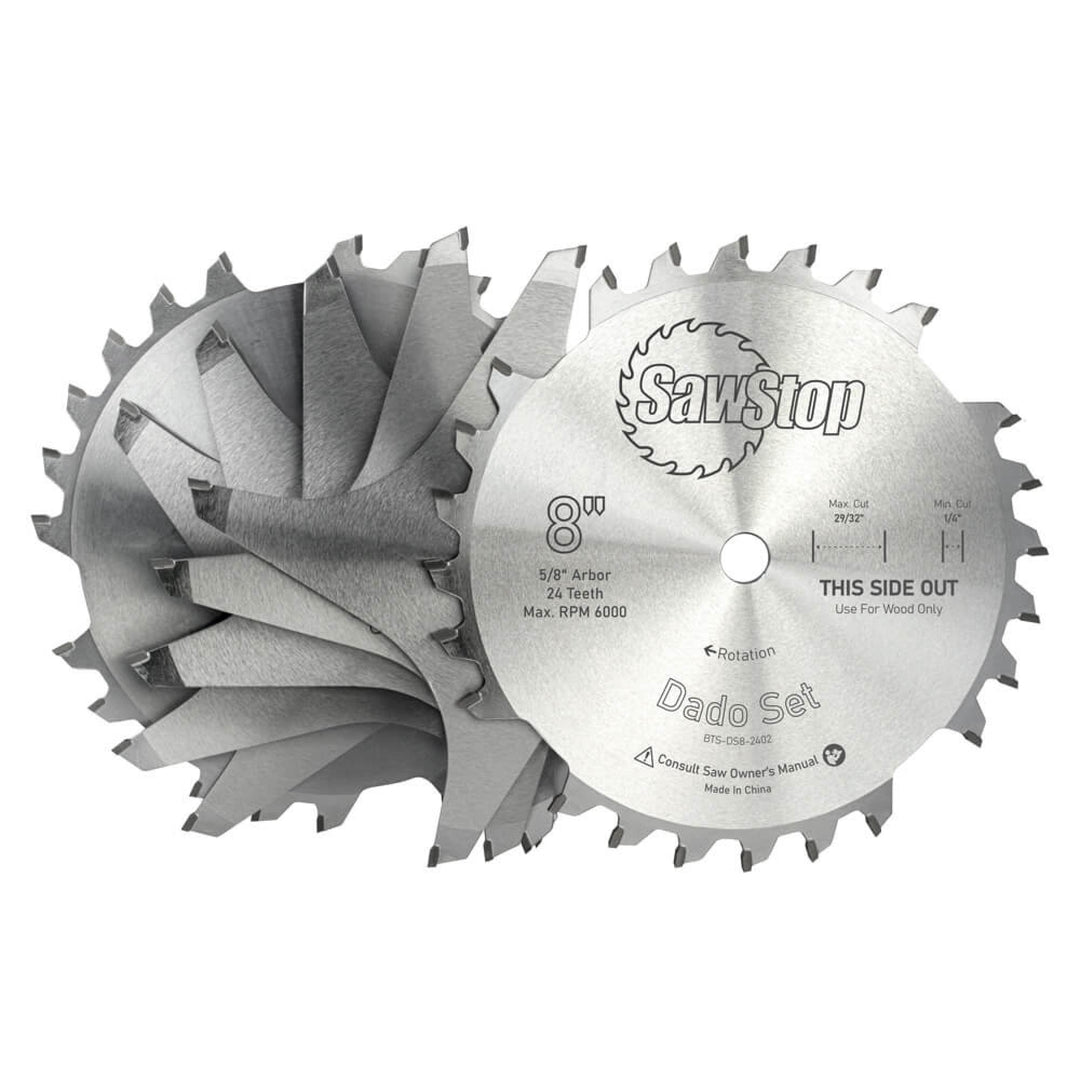 SAWSTOP 8” Premium Dado Set