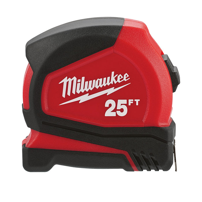 Cinta métrica compacta MILWAUKEE de 25'