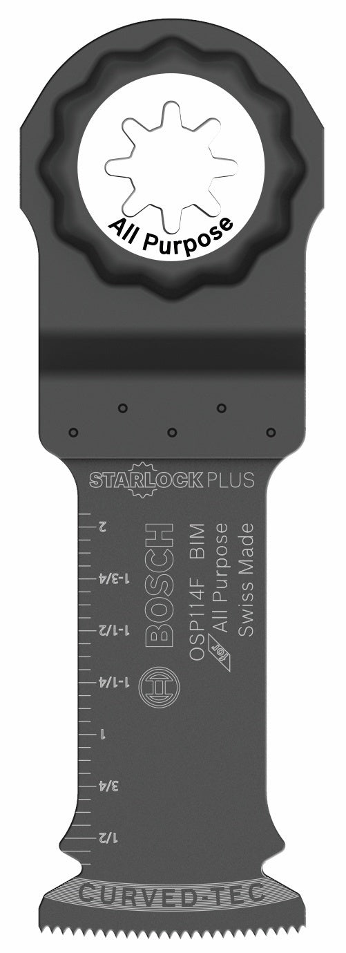 BOSCH 1-1/4" StarlockPlus® Oscillating Multi Tool Bi-Metal Plunge Cut Blade