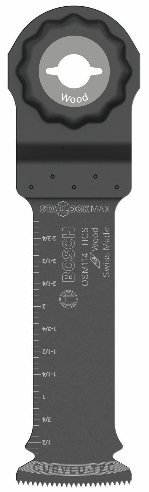 BOSCH 1-1/4" StarlockMax® Oscillating Multi Tool High-Carbon Steel Plunge Cut Blade