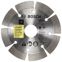 BOSCH 4" Standard Segmented Rim Diamond Blade for Universal Rough Cuts (5 PACK)