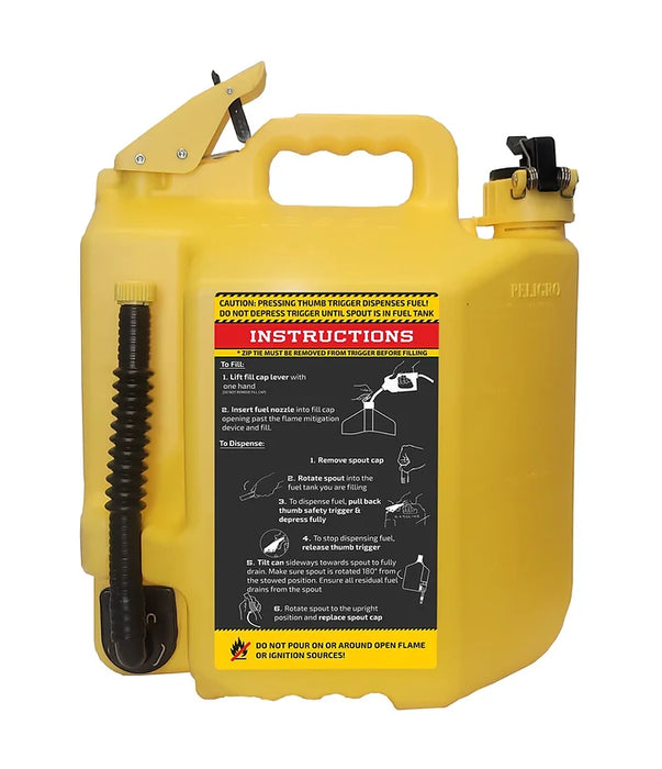 SURECAN BOTE DE SEGURIDAD DIESEL TIPO II DE 5 GALONES