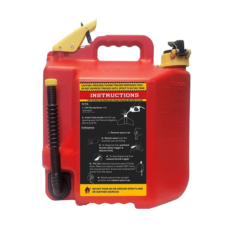 SURECAN 5 GALLON GASOLINE TYPE II SAFETY CAN