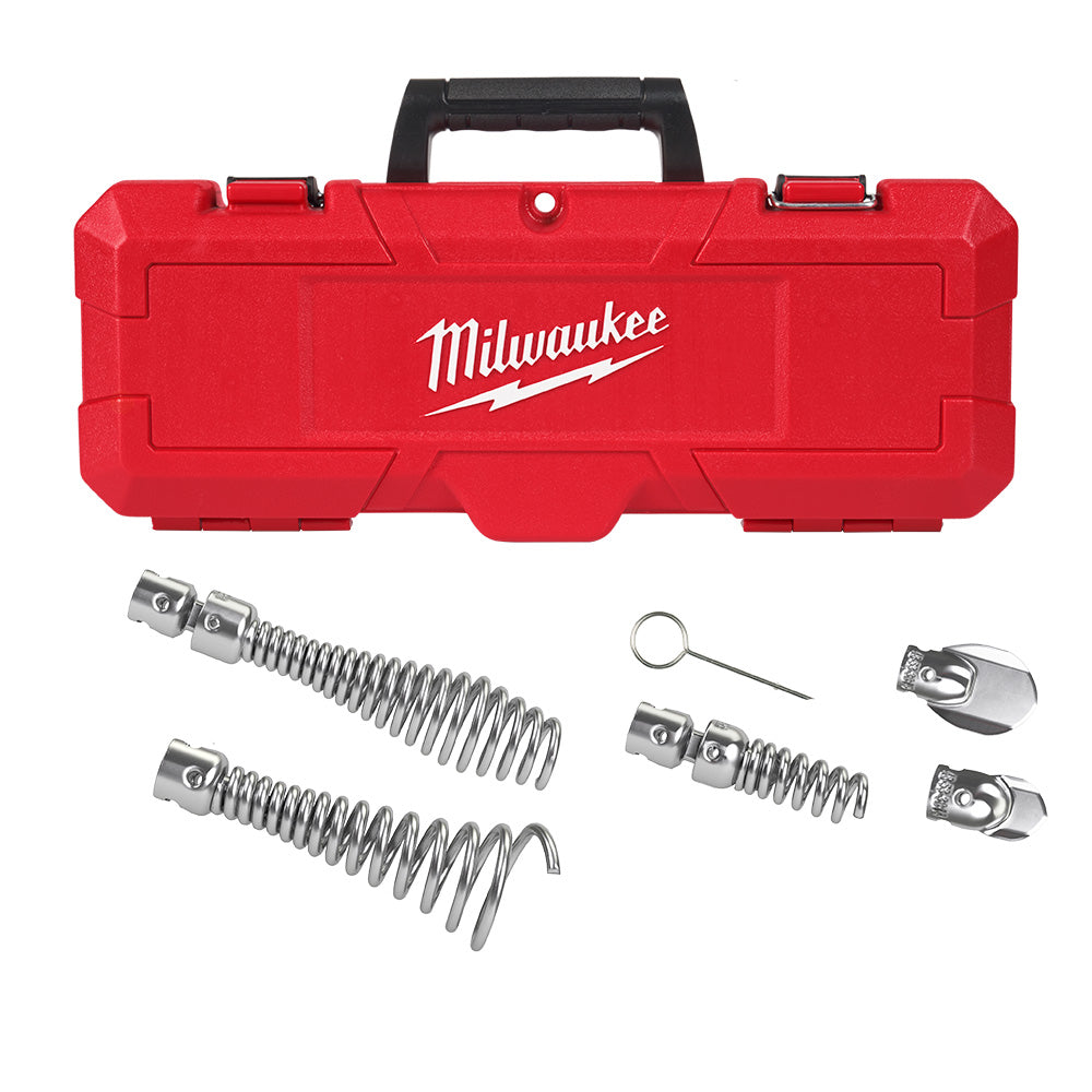 MILWAUKEE 1-1/4" - 2" Head Attachment Kit For 5/8" Sectional Cable