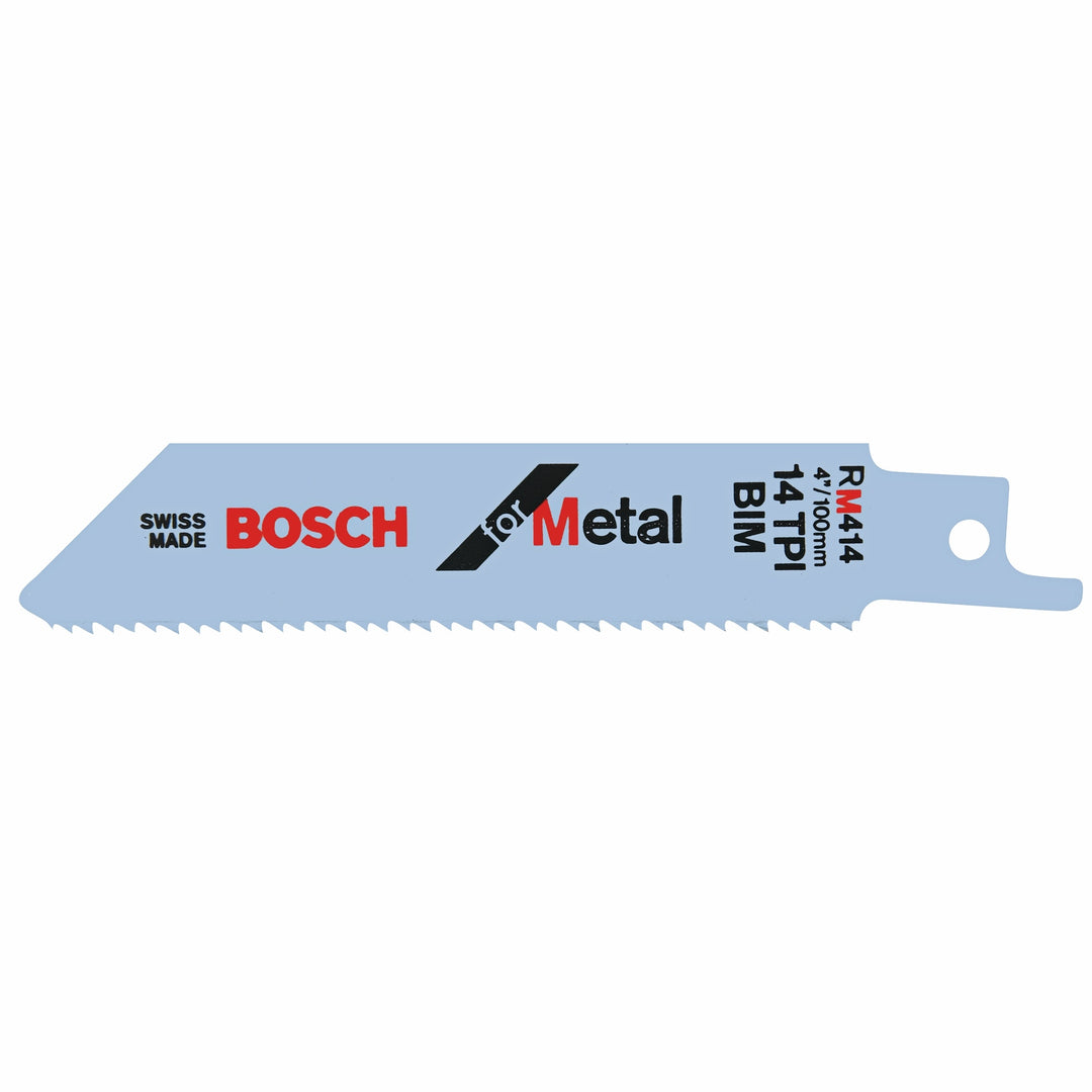 BOSCH 5 pc. 4" 14 TPI Metal Reciprocating Saw Blades
