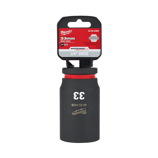 3/4 DR 33MM STD 6 PT IMP SCKT