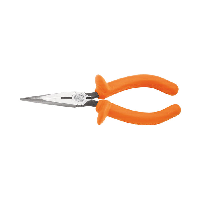 KLEIN TOOLS 6" Insulated Long Nose Side Cutting Pliers