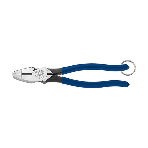 KLEIN TOOLS High-Leverage Side Cutter Pliers w/ Tether Ring