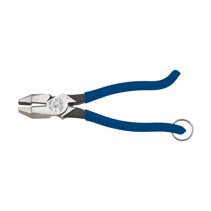 KLEIN TOOLS Ironworker's Pliers w/ Tether Ring