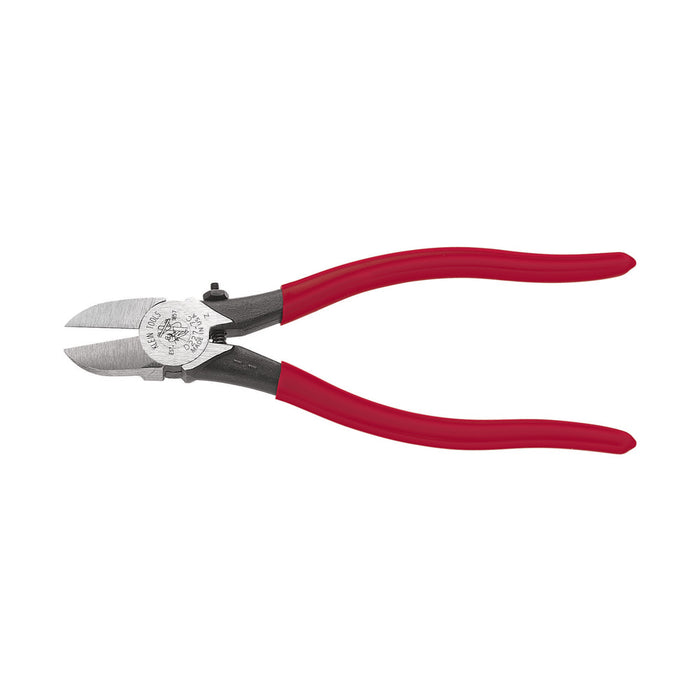 KLEIN TOOLS 7" Plastic Cutting Spring-Loaded Diagonal Cutting Pliers