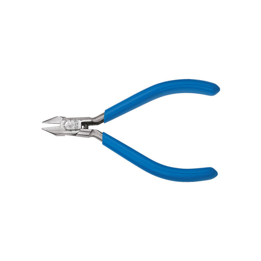 KLEIN TOOLS 4" Mini Jaw Tapered Nose Diagonal Cutting Electronics Pliers