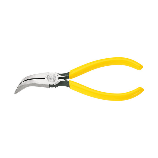 KLEIN TOOLS 6-1/2" Curved Long Needle Nose Pliers
