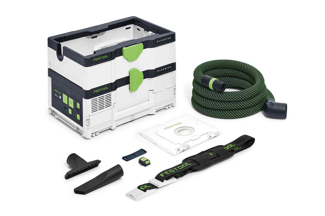 FESTOOL Cordless Mobile Dust Extractor CLEANTEC CTC SYS I HEPA-BASIC