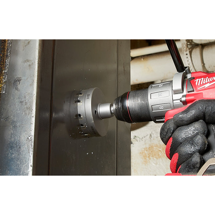 CORTADOR DE AGUJEROS DE CARBURO DE UNA PIEZA DE 4" MILWAUKEE