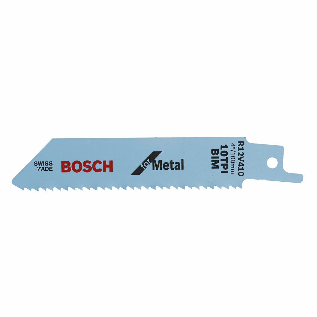 BOSCH 5 pc. 4" 10 TPI Metal Reciprocating Saw Blade