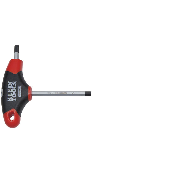 KLEIN TOOLS Llave hexagonal de 1/4 pulgadas, mango Journeyman‰ã¢åÊT, 4 pulgadas
