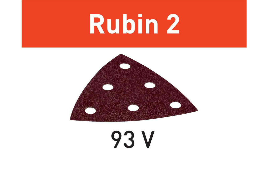 FESTOOL Sanding Disc Rubin 2 STF V93/6 (50 PACK)