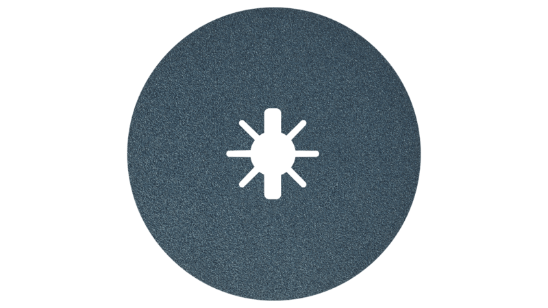 BOSCH 6" 100 Grit X-LOCK Fine Grit Abrasive Fiber Discs (25 PACK)