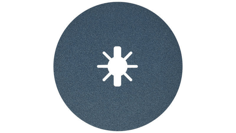 BOSCH 6" 120 Grit X-LOCK Fine Grit Abrasive Fiber Discs (25 PACK)