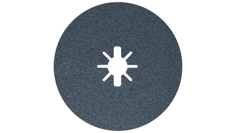 BOSCH 6" 80 Grit X-LOCK Medium Grit Abrasive Fiber Discs (25 PACK)