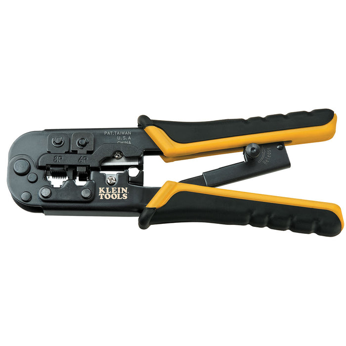 KLEIN TOOLS Ratcheting Modular Crimper/Stripper