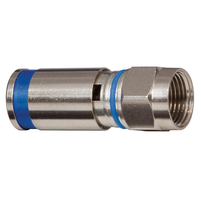 KLEIN TOOLS Weatherproof F-Compression Connectors RG6 10-Pack